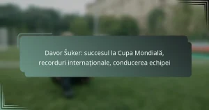 Davor Šuker: succesul la Cupa Mondială, recorduri internaționale, conducerea echipei