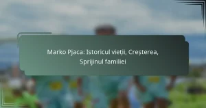Marko Pjaca: Istoricul vieții, Creșterea, Sprijinul familiei